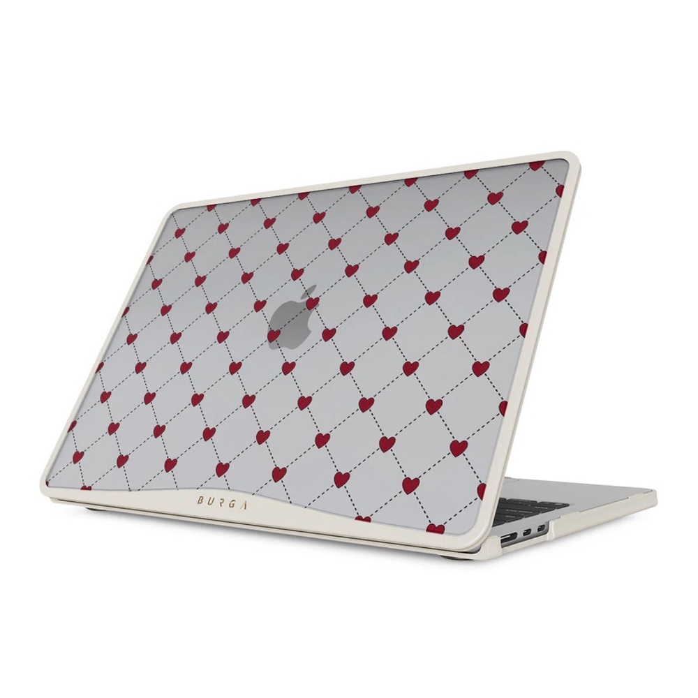 Burga Love Letter MacBook Air 13.6 hard case cover